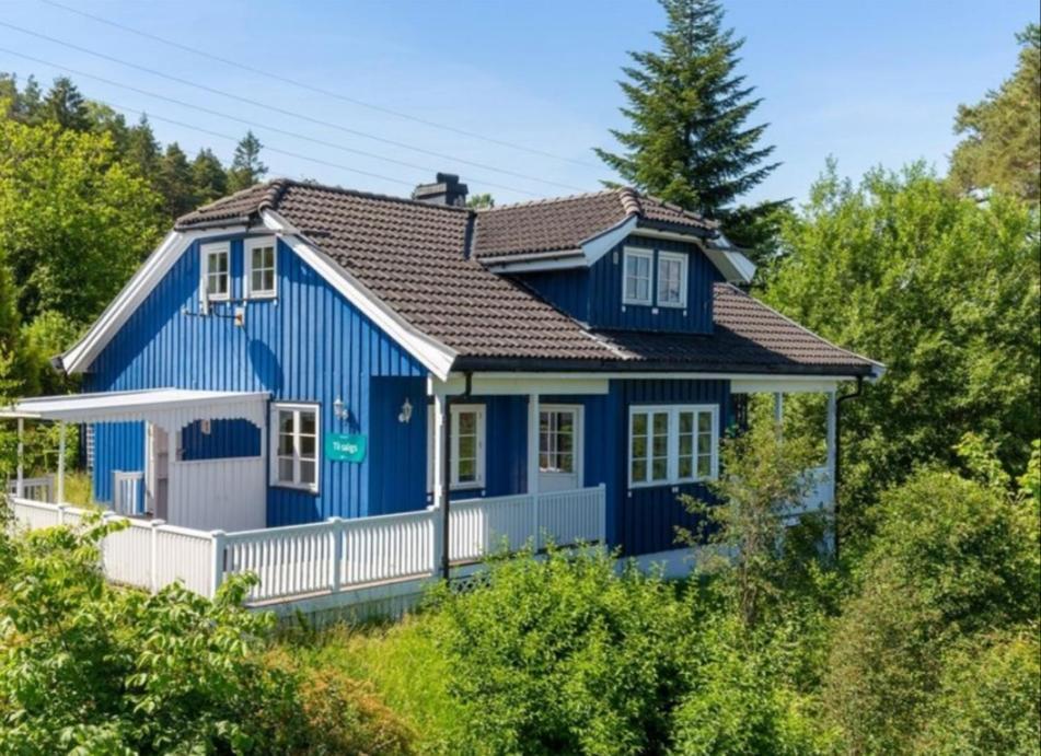 Hotel Blue House Brevik Porsgrunn Exterior foto